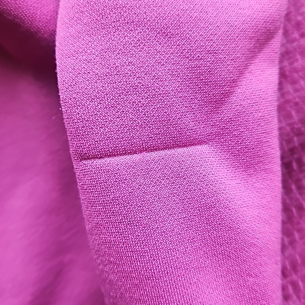 North Face Pink Purple Fleece Lined Lightweight Zip Up Jacket M (10/12) - Picture 10 of 10